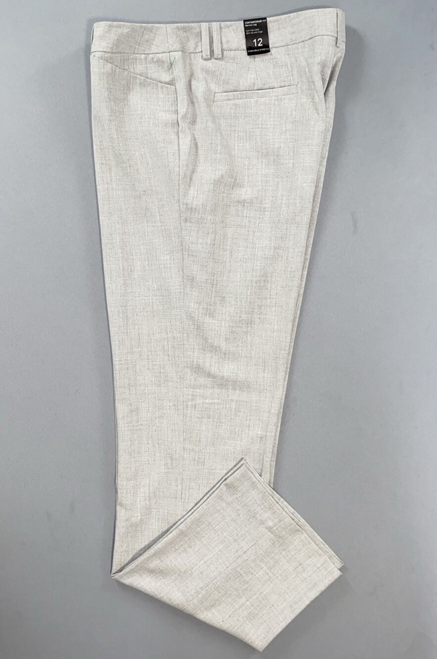 Amanda + Chelsea Contemporary Fit Narrow Leg Washable Dress Pants. Women's 12.
